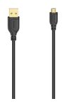 0,48 Gbit/s Stecker Micro-USB A auf USB A 0,75 m  200610 Flexi-Slim (Schwarz) 