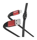 Stecker Lightning auf USB A 1,5 m  201538 Extreme (Schwarz, Rot) 