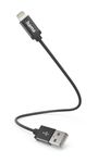 Stecker Lightning auf USB A 0,2 m  201578 (Schwarz) 