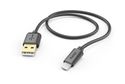 Stecker Lightning auf USB A 1,5 m  201580 (Schwarz) 