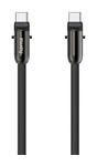 0,48 Gbit/s Stecker Rundkabel USB C auf USB C bis 60 W 1,2 m  201751 (Schwarz) 