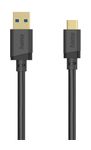 5 Gbit/s Stecker USB A auf USB C 0,25 m  202004 (Schwarz) 