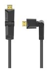 18 Gbit/s Stecker Gerade HDMI auf HDMI Typ A (Standard) Rotierend 1,5 m  205011 (Schwarz) 
