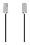 18 Gbit/s Stecker Gerade HDMI auf HDMI Typ A (Standard) 2 m  205075 Ultra-Slim (Schwarz, Silber) 