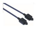 Stecker Toslink auf Toslink 1,5 m  205131 Audio-Lichtleiter-Kabel (Schwarz) 