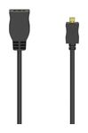 10,2 Gbit/s Stecker Gerade HDMI auf HDMI Typ A (Standard) Buchse 0,1 m  205168 (Schwarz) 