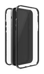 Cover für Apple iPhone 14 Pro (Schwarz, Transparent) 215168 360° Glass 
