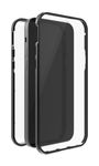 Cover für Apple iPhone 13 (Schwarz, Transparent) 217008 360° Glass 