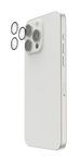 Kameraobjektivschutz gehärtetes Glas 9H für  Apple iPhone 16 Pro / 16 Pro Max Schlagfest, Schlagfest, Kratzresistent, Splitterfrei 222796 Lens Protect 