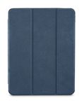 Folio aus Mikrofaser, Samt für Apple iPad Air 13" (2024) bis 33 cm (13") Stoßfest, Fallbeständigkeit, Kratzresistent, Schockresistent (Blau, Transparent) 227032 Extreme Protect 