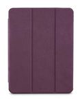 Folio aus Mikrofaser, Samt für Apple iPad Air 13" (2024) bis 33 cm (13") Fallbeständigkeit, Kratzresistent, Schockresistent mit Magnetverschluss (Bordeaux, Transparent) 227033 Extreme Protect 
