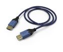 054482 High Quality High Speed HDMI-Kabel 2,5m (Schwarz, Blau) 