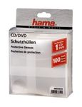 Hama CD/DVD Protective Sleeves, Pack of 100 f&uuml;r 18,96 Euro