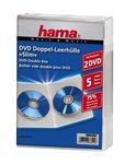 Hama Double DVD Jewel Case, Slim 5 , transparent f&uuml;r 5,99 Euro