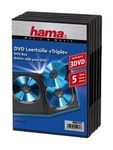Hama DVD Triple Box, black, pack of 5 f&uuml;r 9,49 Euro