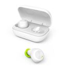 184081 Spirit Chop In-Ear Bluetooth Kopfhörer kabellos IPX4 (Grau, Weiß) 