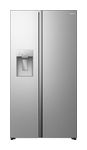 Hisense Side-by-Side Kühl-/ Gefrierkombination 347 l / 181 l 312 kWh NoFrost 1786 mm x 911 mm  RS5P528STIE (Grau, Edelstahl) f&uuml;r 869,00 Euro