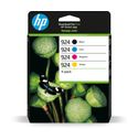 originale Druckerpatronen Schwarz, Cyan, Magenta, Gelb 500 Seiten Nr.924 4er-Pack CMYK 