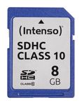 SDHC Speicherkarte 8 GB Klasse 10 3411460 