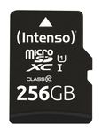 Intenso MicroSD Speicherkarte 256 GB Class 1 (U1) Klasse 10 3424492 Performance f&uuml;r 49,46 Euro