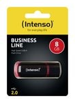 USB Typ-A Stick 8 GB  Business Line (Schwarz, Rot) 