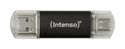Intenso USB Type-A / USB Type-C Stick 128 GB  Twist Line (Anthrazit) f&uuml;r 21,46 Euro