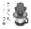 Kenwood 1000 W Küchenmaschine 4,3 l  KHC30.070GY Multi Tasker (Edelstahl, Grau) f&uuml;r 217,96 Euro