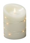Konstsmide LED 1900 K Bernstein Batterie 1844-180 Echtwachskerze f&uuml;r 27,96 Euro