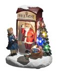 Konstsmide LED Multi Batterie  4211-000 LED Weihnachtsmann Telefonzelle (Mehrfarbig) f&uuml;r 26,46 Euro