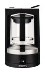 12 Tassen Filterkaffeemaschine 1,2 l  KM4689 T 8.2 Druckbrüh-Automat (Schwarz) 