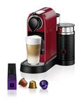 Krups Nespresso Kapselmaschine 19 bar 1,0 l  XN7615 CitiZ&Milk (Rot) f&uuml;r 223,96 Euro