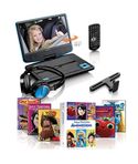 Lenco 22,9 cm (9 Zoll) Tragbarer DVD-Player CD, DVD DVP-910 f&uuml;r 142,96 Euro