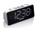 Lenco FM Radio Uhr  CR-18 (Schwarz, Silber) f&uuml;r 26,96 Euro