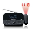 Lenco DAB+, FM Radio Uhr  CR-615 (Schwarz) f&uuml;r 55,96 Euro