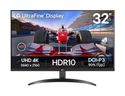 LG 4K Ultra HD Monitor 80 cm (31.5 Zoll) 16:9 4 ms 200 cd/m²  32UR500K-B (Schwarz) f&uuml;r 275,96 Euro