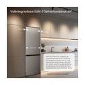LG 220 l / 113 l Kühl-Gefrierkombi freistehend NoFrost 169 kWh Jahr  GBBS514CPY (Silber) f&uuml;r 563,00 Euro