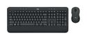 Logitech Universal Tastatur USB 2.4 GHz  Advanced Wireless Combo (Schwarz) f&uuml;r 49,99 Euro