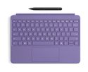 für Microsoft Surface Pro 12 Zoll bis 30,5 cm (12") (Violet) Pro Keyboard mit Slim Pen 