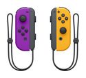 Nintendo Analog / Digital Gamepad für Nintendo Switch (Schwarz, Orange, Violett) Joy Con 2er Set f&uuml;r 78,96 Euro