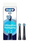 Oral-B iO Ultimative Reinigung, Original Aufsteckbürsten, Schwarz, 2 Stück f&uuml;r 16,99 Euro
