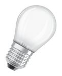 Osram LED Lampe Globe E27 EEK: E 470 lm Warmweiß (2700K) entspricht 40 W Star f&uuml;r 5,45 Euro