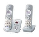 Panasonic DECT-Telefon  KX-TG6822GS (Silber) f&uuml;r 52,46 Euro