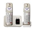 Panasonic DECT-Telefon  KX-TGE262 (Champagner) f&uuml;r 66,96 Euro