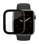 Klare Bildschirmschutzfolie gehärtetes Glas für  Apple Apple - Watch Series 4 44mm, Apple - Watch Series 5 44mm, Apple - Watch Series 6 44mm, Apple - Watch SE 44mm Kratzresistent, Schockresistent, Antibakteriell 3641 Full Body 
