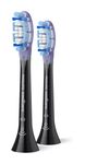 2 Stück  HX9052/88 Premium Gum Care Aufsteckbürsten (Schwarz) 