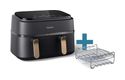 Philips Doppel Heißluftfritteuse 9 l 2750 W  Series 3000 NA352/04 (Schwarz, Kupfer) f&uuml;r 123,96 Euro