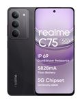 realme 256 GB 5G Smartphone 50 MP Dreifach Kamera (Storm Black) C75 f&uuml;r 158,96 Euro