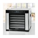 Rommelsbacher Dörrautomat 600 W Timer 99 h 6 Dörrgitter  DA950 (Schwarz, Edelstahl) f&uuml;r 223,96 Euro