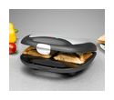 Rommelsbacher Sandwichmaker 700 W für 2 Sandwiches  ST710 (Schwarz, Silber) f&uuml;r 29,46 Euro
