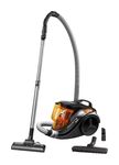 Rowenta Bodenstaubsauger Beutellos 750 W HEPA  RO3753 Compact Power (Schwarz, Orange) f&uuml;r 93,46 Euro